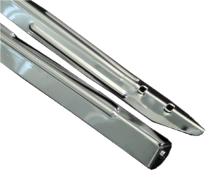 Leg Chrome Short Ribbed System 11