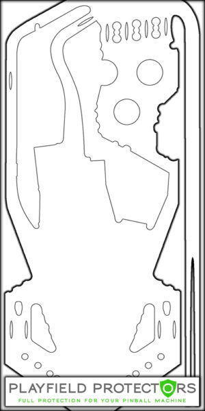 Creature from the Black Lagoon Playfield Protector