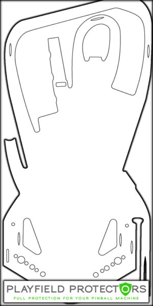 No Fear Playfield Protector