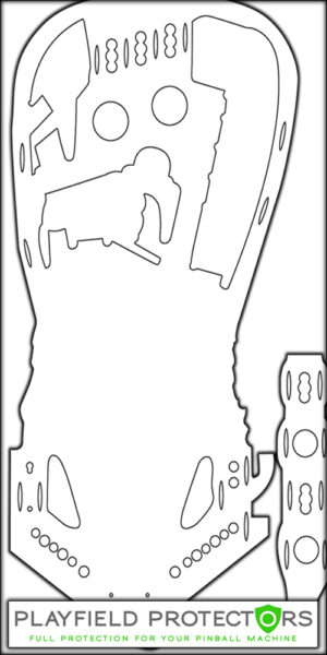 Indiana Jones Playfield Protector