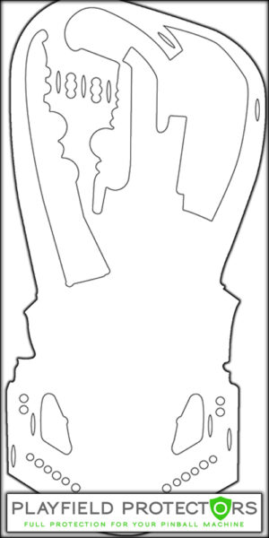 Johnny Mnemonic Playfield Protector