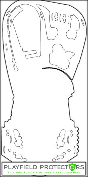 Monster Bash Playfield Protector