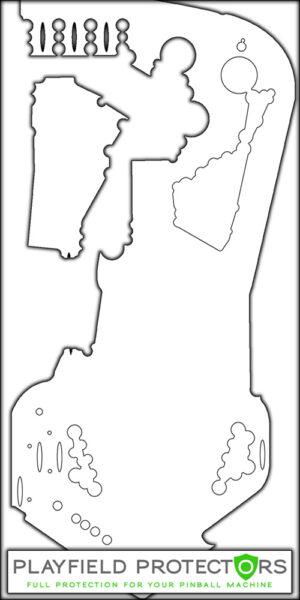 Bugs Bunny's Birthday Ball Playfield Protector