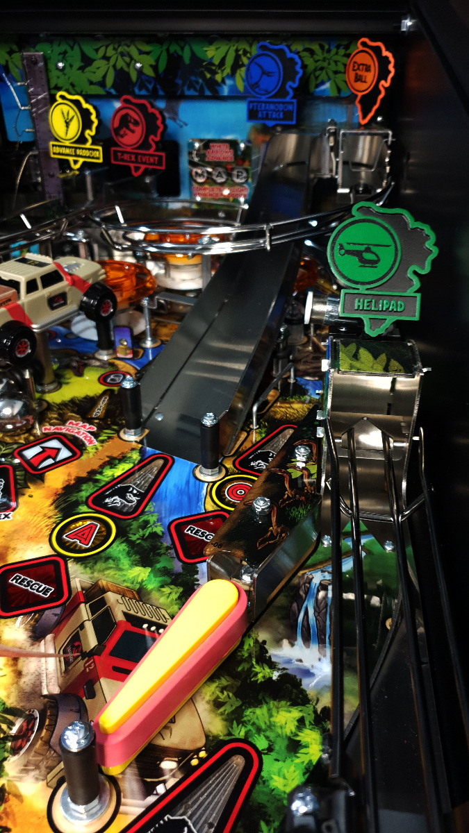 Jurassic Park Hand Sculpted Lit Signs by The Art of Pinball - Image 8