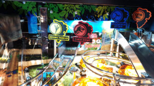 Jurassic Park Hand Sculpted Lit Signs by The Art of Pinball