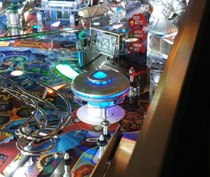 Godzilla Xiliens Flying Saucer Pop Bumper by The Art of Pinball