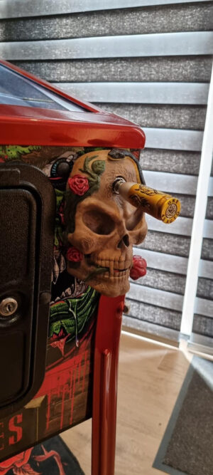 Guns N’ Roses  Sculpted Bullit Rod Shooter by The Art of Pinball