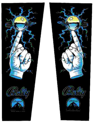 Addams Family Backbox Decal Set