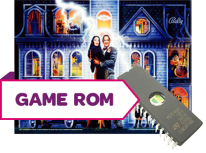 Addams Family GOLD Game/Sound Rom Set