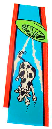 Attack from Mars Cow Ramp Decal