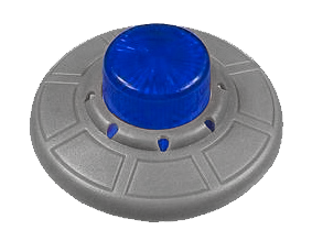Attack from Mars Mini Saucer Blue