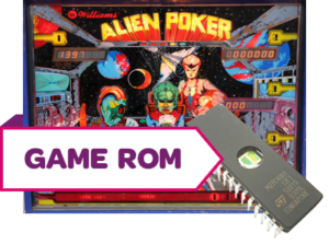 Alien Poker CPU Game Rom