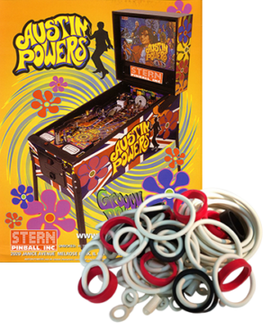 Austin Powers Rubberset