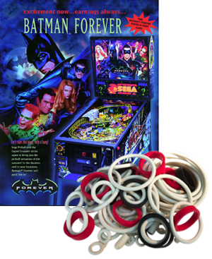 Batman Forever Rubber Set