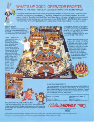 Bugs Bunny's Birthday Ball Flyer