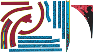 Dracula Bram Stoker's Ramp Decal Set