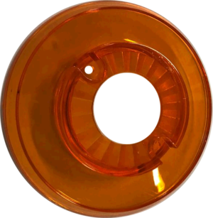 Bumper Cap With Hole Orange