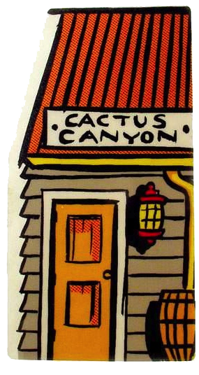 Cactus Canyon Ramp Decal