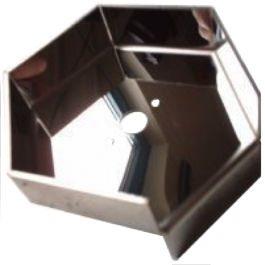 Cirqus Voltaire Ball Cup Bracket "Mirror Finish Spiegelblech"