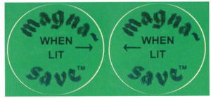 Black Knight Magna Save Decals