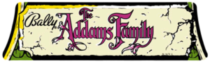 Addams Family Cloud Logo Topper Decal