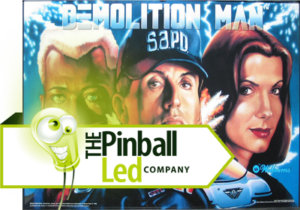 Demolition Man UltiFlux Playfield LED Set
