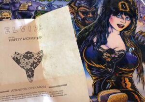 Elvira and the Party Monsters Censor Decal