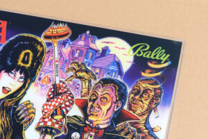 Elvira and the Party Monsters Backglass