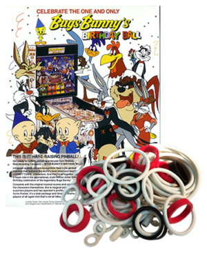 Bugs Bunny's Birthday Ball rubberset