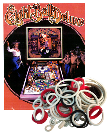 Eight Ball Deluxe rubberset - Image 1