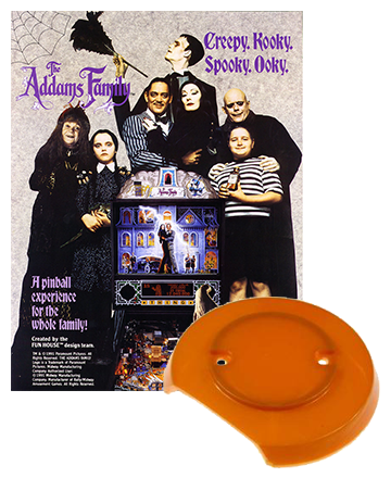 Addams Family Gold bumpercap set - Image 1