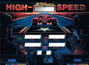 High Speed Backglass