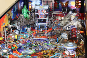 Godzilla Bridge Sculpt by The Art of Pinball