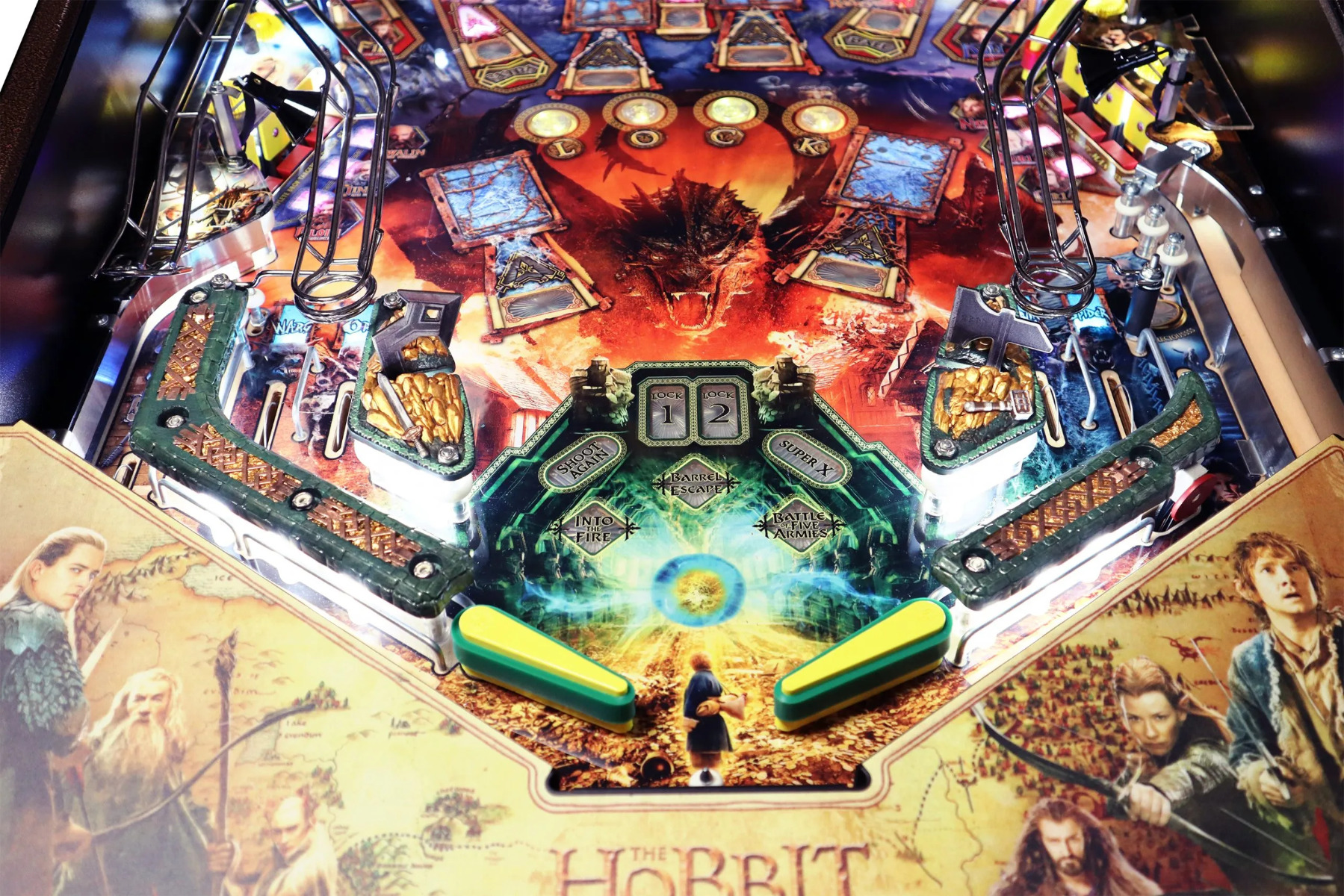 The Hobbit Sculpted Plastic Set by The Art of Pinball - Image 4