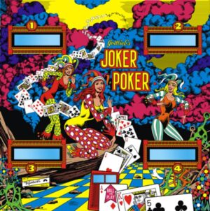 Joker Poker Backglass