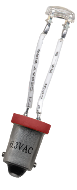 #44 Flux Arch Lens Wired LED Red