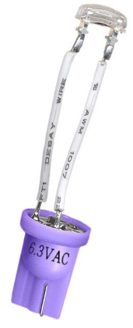 #555 Flux Arch Lens Wired LED Purple