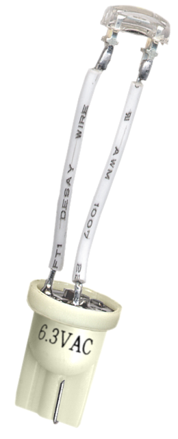 #555 Flux Arch Lens Wired LED Warm White