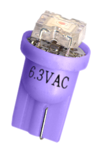 #555 Flux Flat Lens LED Purple