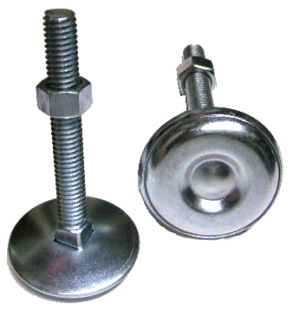 Heavy Duty Zinc Leg Leveler With Nut