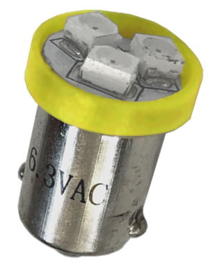 #44 SMD 3 LED Yellow