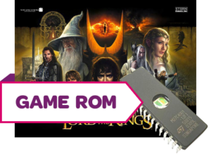 Lord of the Rings Game/Display Rom Set
