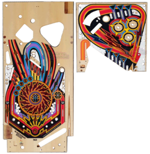 Black Knight 2000 Playfields