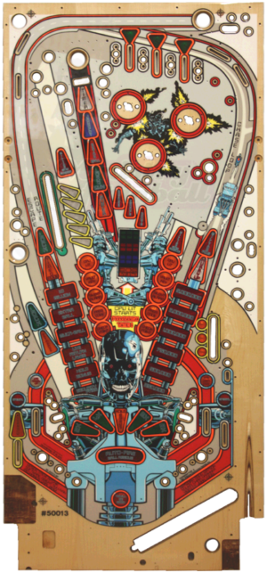 Terminator 2 Playfield