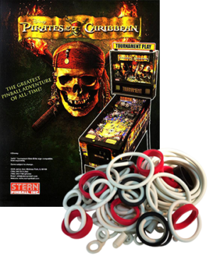 Pirates of the Caribbean Rubberset