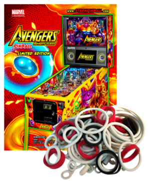 Avengers Infinity Quest Rubber Set