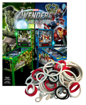 Avengers Hulk Rubber Set