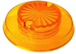 Starburst Pop Bumper Cap Orange