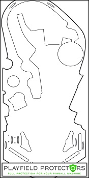 Addams Family Playfield Protector