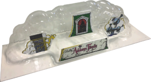 Addams Family Cloud Topper Dome